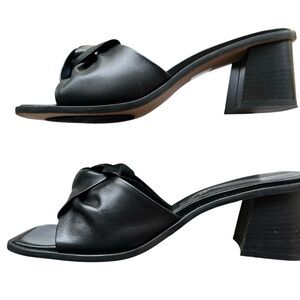 Elegant Black Women's Slide Sandals size 10